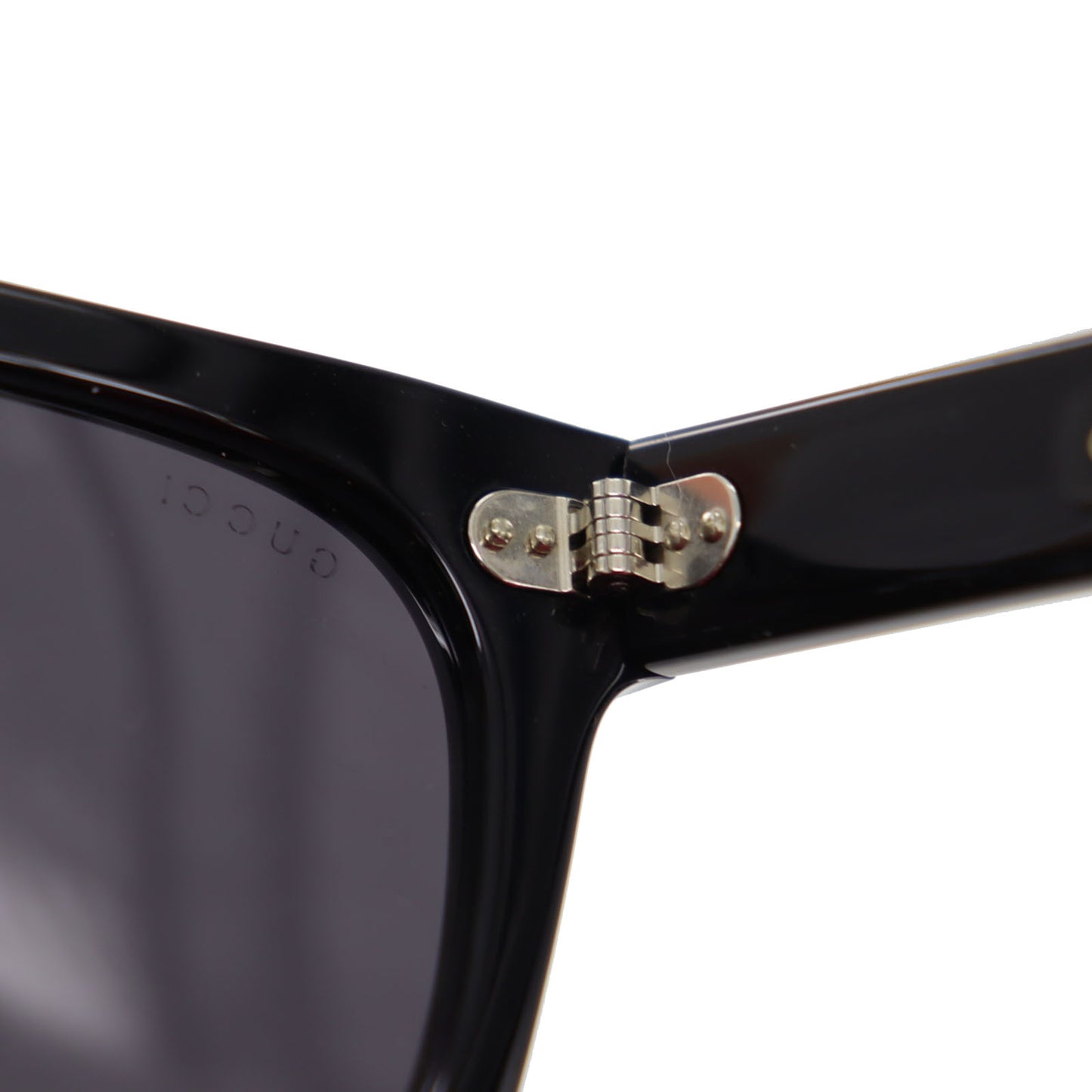Gucci Sunglasses Black Plastic Eyewear #AH554
