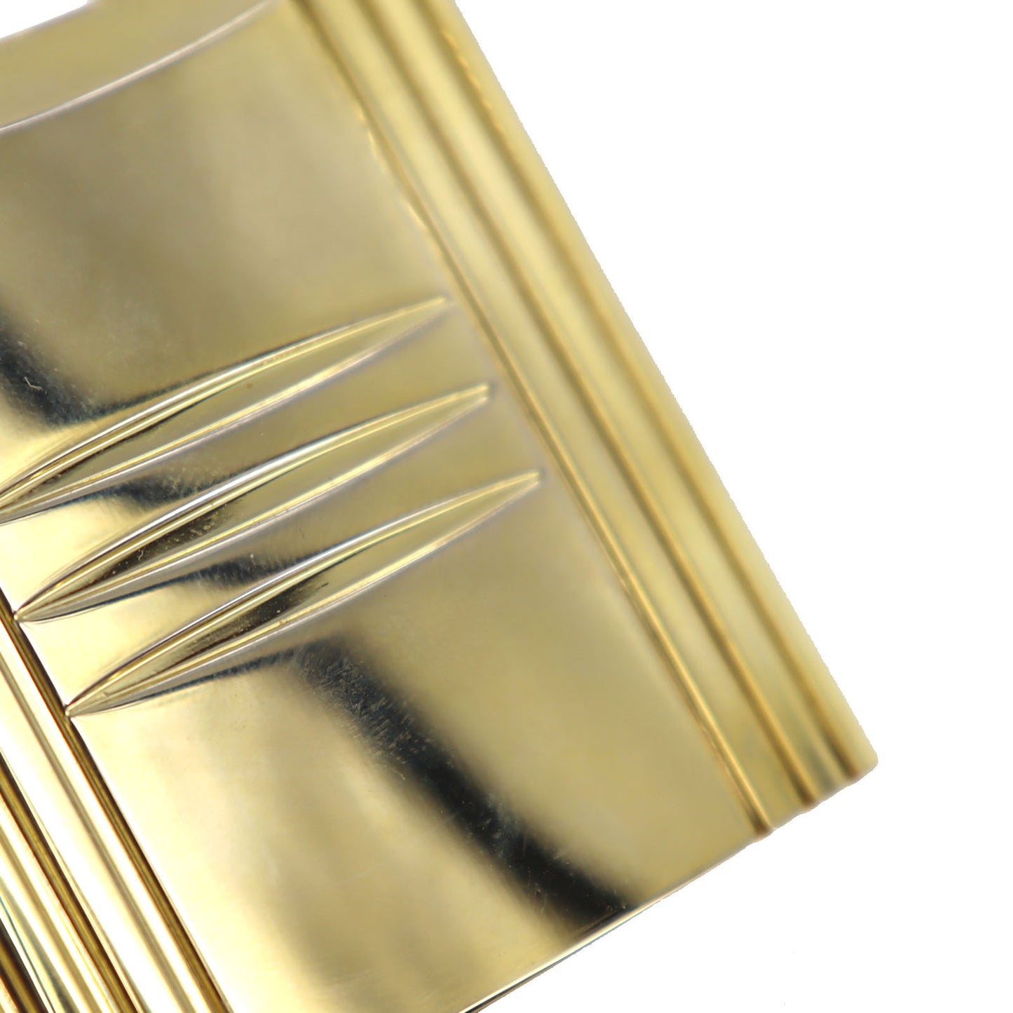HERMES Cadena Perfume Case Gold-Plated #AH384