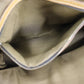 FENDI Zucca Handbag Brown Black Yellow Nylon Canvas #AH318