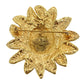 CHANEL CC Lion Motif Pin Brooch Gold Plated #CG985