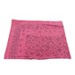 CHANEL CC Logos Pink Used Large Scarf Cotton #AH585 S