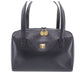 CELINE Handbag Bag Navy Leather #BZ378