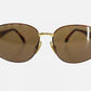 GUCCI Used Sunglasses Brown Gold Eye Wear 59□16 GG2266/N/S #EA474 S