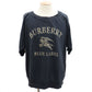 Burberry Sweatshirt Tops Black Size 38 Cotton #AH109