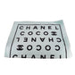 CHANEL CC Logos Large Beach Towel 100% Cotton Pile Light Blue #AH160