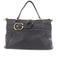 GUCCI Logos 2Way Shoulder Handbag Leather Black #BH637
