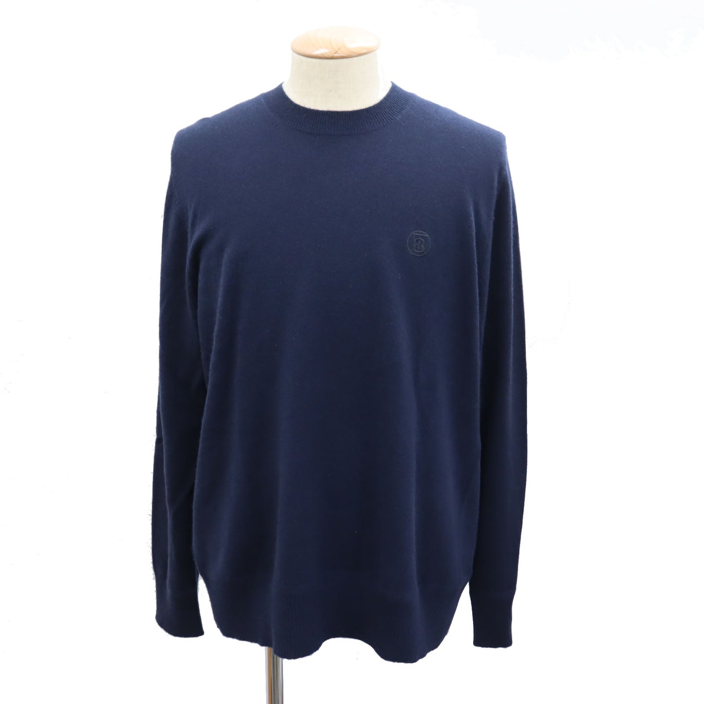 Burberry Sweater Tops Navy Size XL Cashimier #AH526
