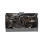 CHANEL CC Logos Long Wallet Black Leather #CJ147