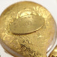 CHANEL CC Circle Pin Brooch Gold Plated Pearl 94A #CG797