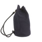 GUCCI GG Canvas Drawstring Shoulder Bag Black #CK114