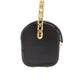 CHANEL Used Flap Mini Handbag Black Lambskin Leather #CY875