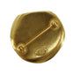 CHANEL CC Logos Pin Brooch Gold Plated 96 P #BY287
