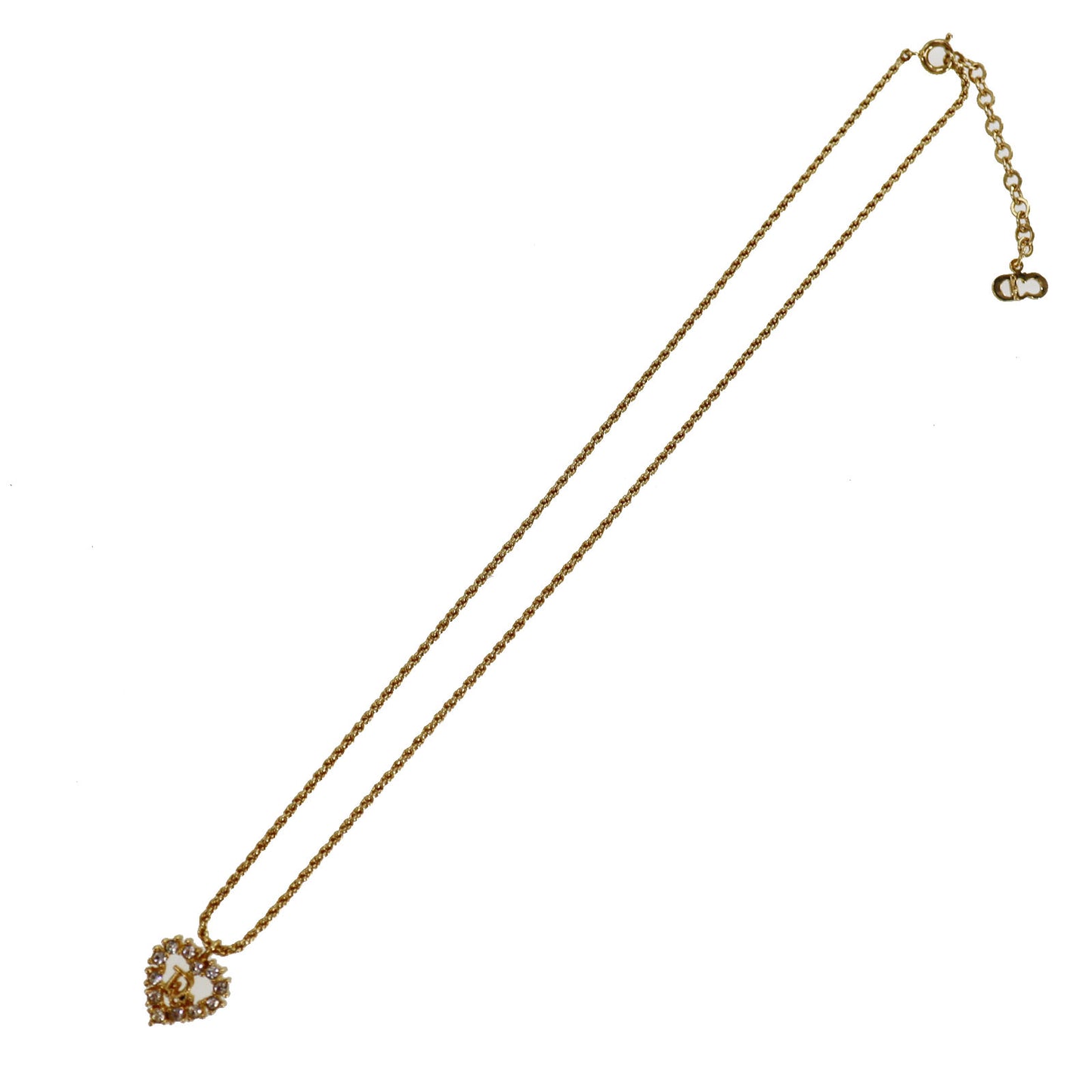 Christian Dior Necklace & Earring & Bracelet 3Set Gold #CD349 #CB281 #CB128