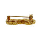 CHANEL CC Logos Pin Brooch Gold Plated #AG190