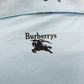 Burberry Logos Tops Shirt Light Blue Cotton Polyurethane #AG852