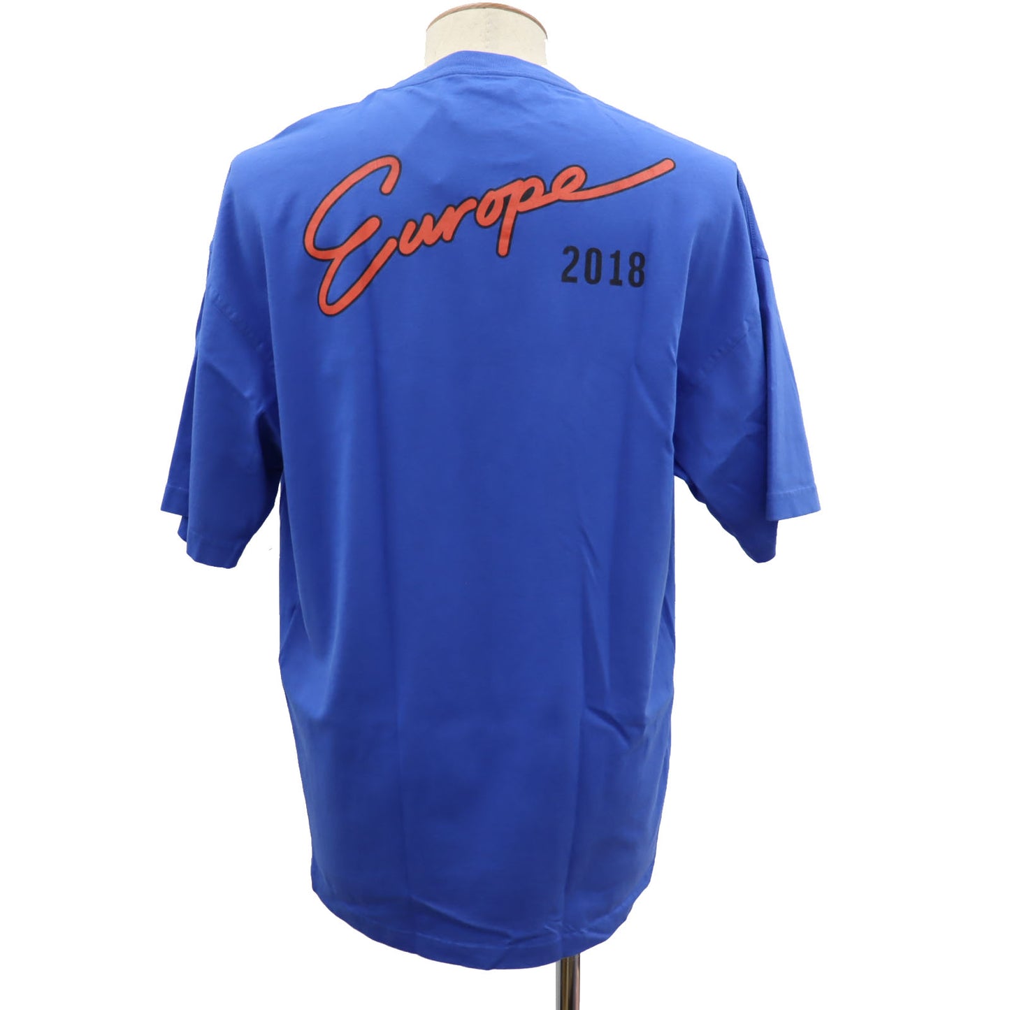 BALENCIAGA Short Sleeve T-shirt Tops Blue Size XS #AG749