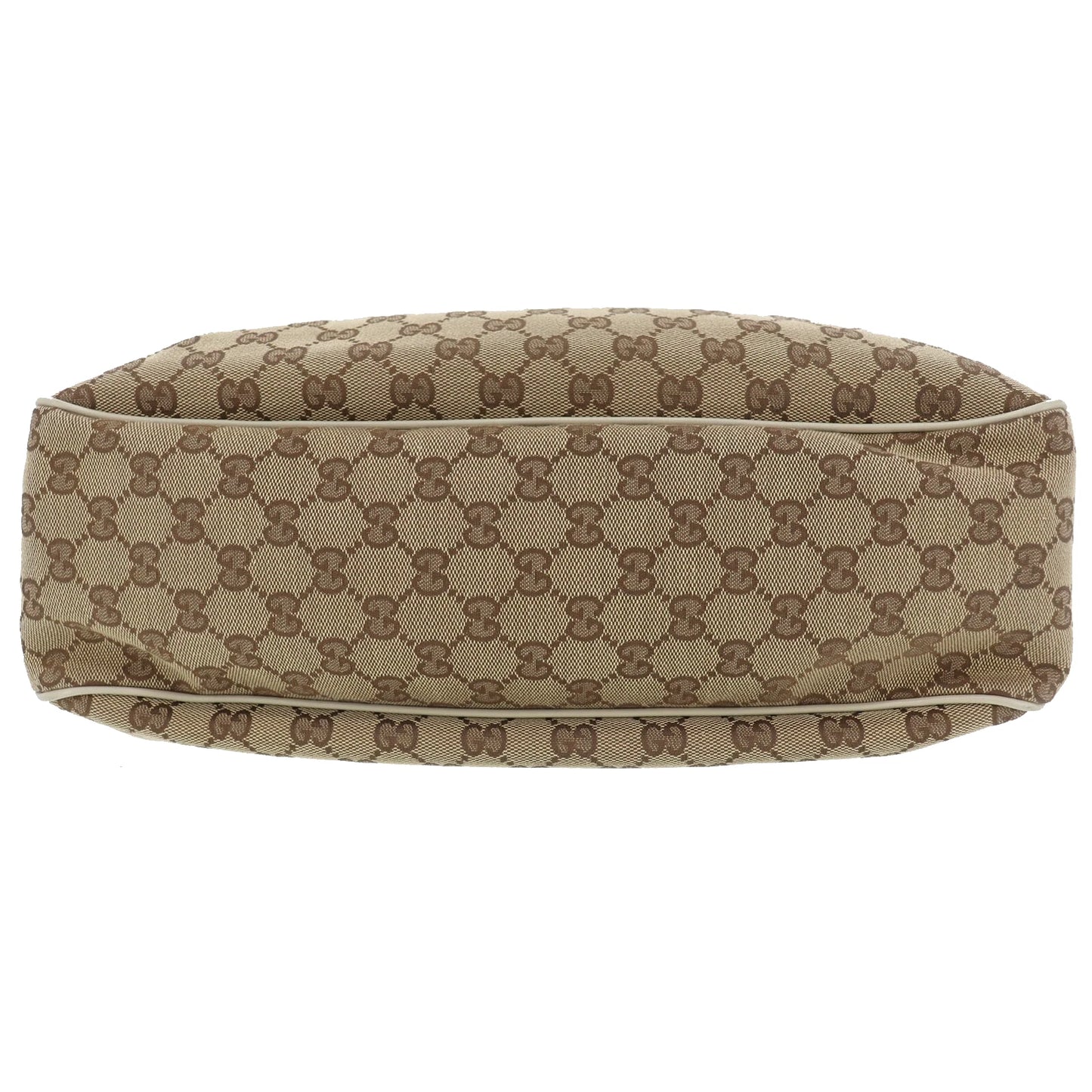 GUCCI Original GG Canvas Tote Handbag Brown #BR368