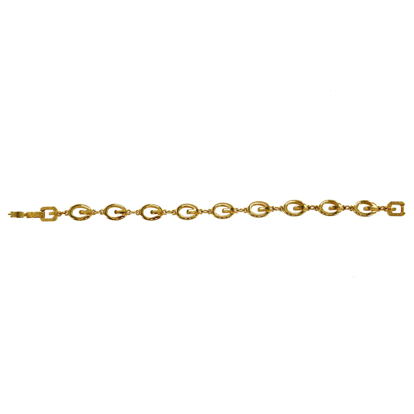 GIVENCHY G Logos Gold Bracelet 7.4in Gold-Plated Accessories # BO687