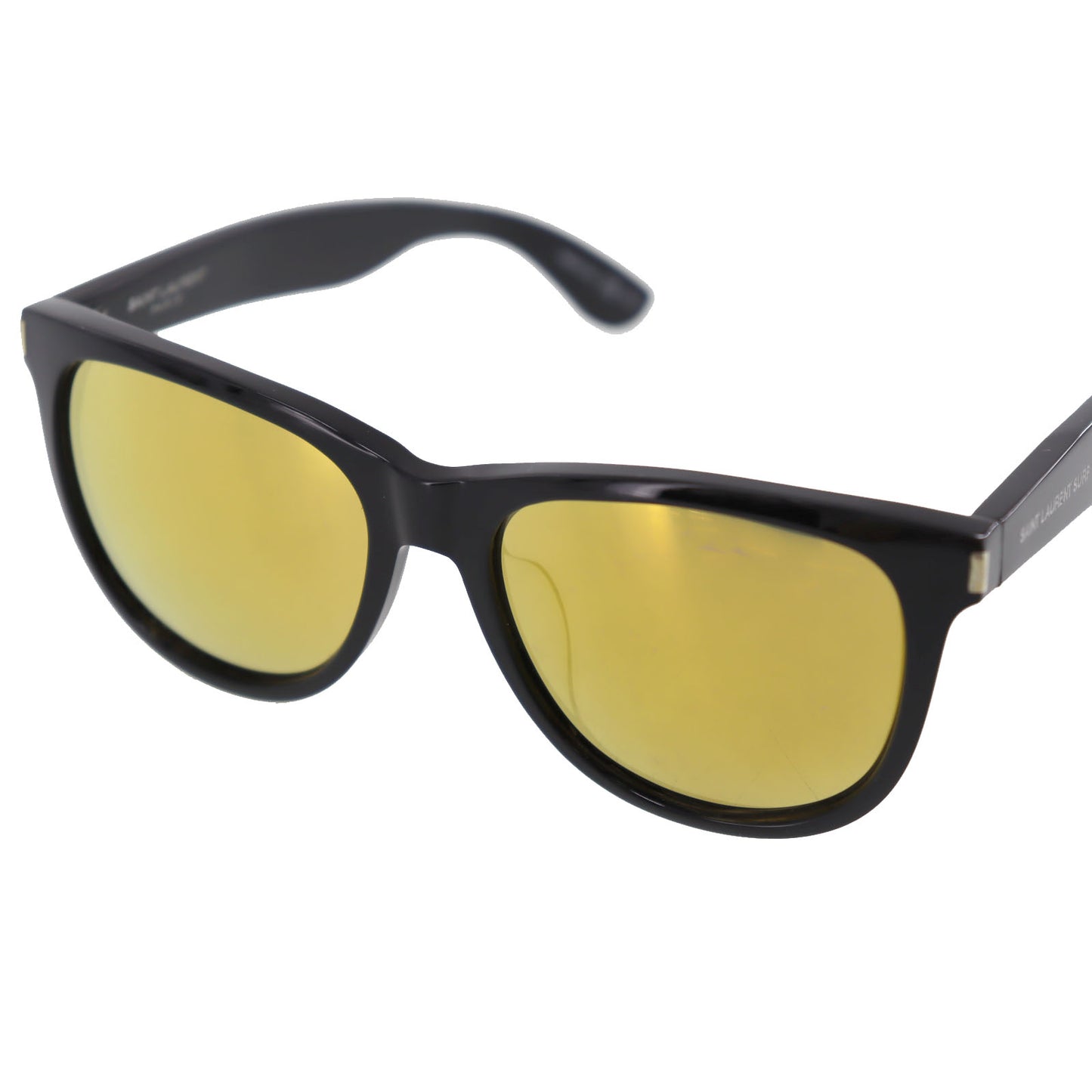 Yves Saint Laurent Sunglasses Mirror Black Yellow #AG167