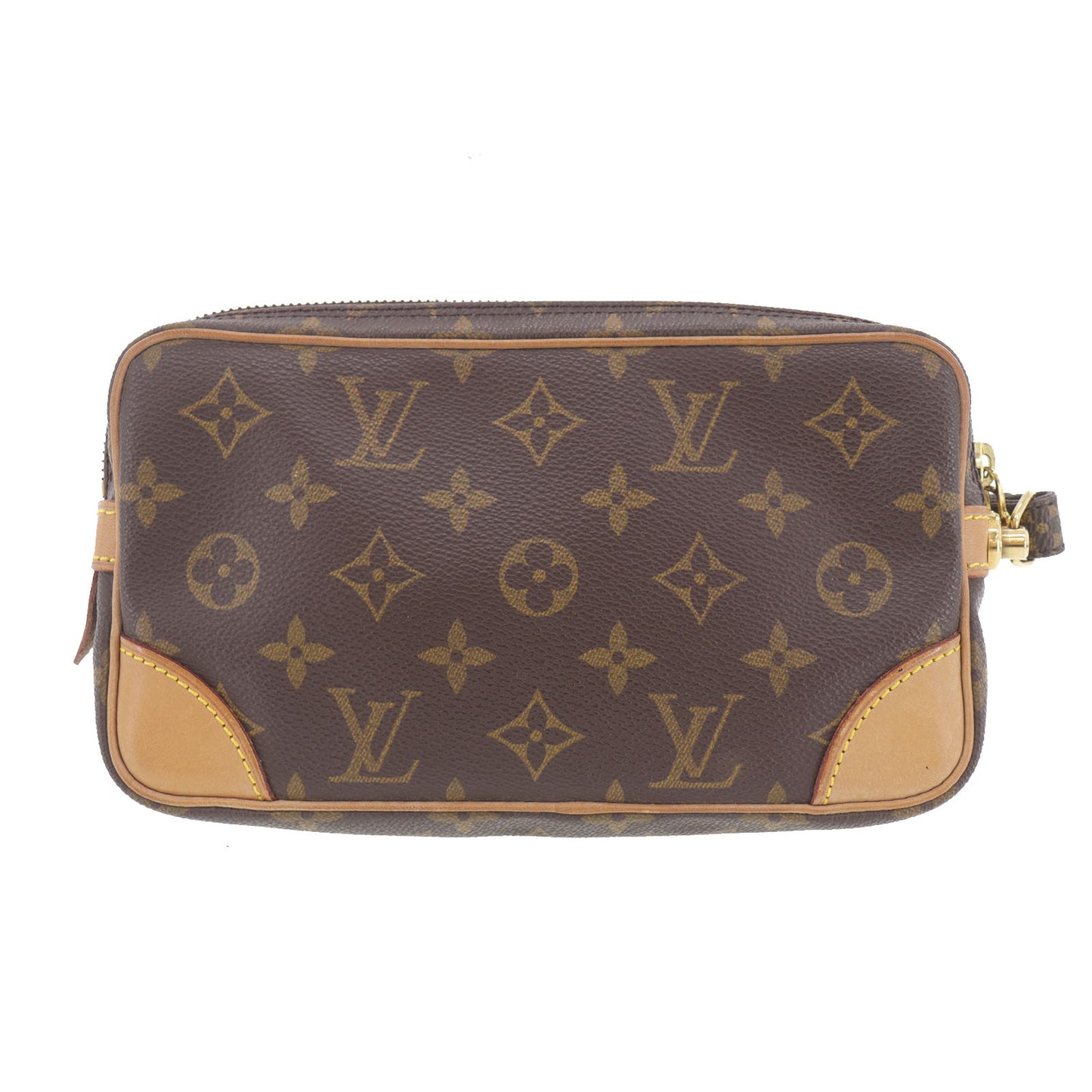 LOUIS VUITTON LV Marly Dragonne PM Clutch Bag Monogram M51827 #EH312