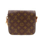 LOUIS VUITTON LV Mini Cartouchiere Shoulder Bag Monogram M51254 #AG784