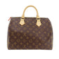 LOUIS VUITTON LV Perfo Speedy 30 Handbag Monogram Leather M95182 #BY837