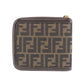 FENDI Zucca CD Case Brown Black Canvas #AH270