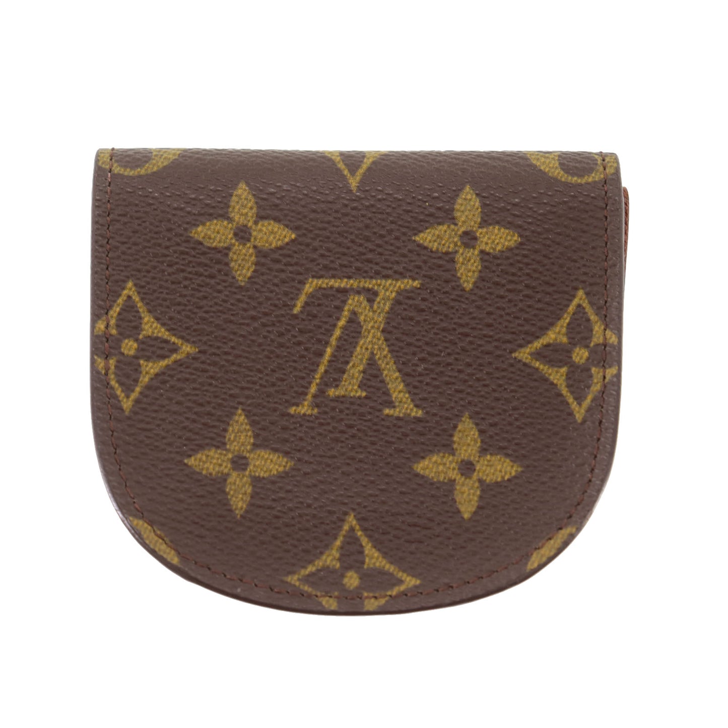 LOUIS VUITTON LV Porte Monnaie Guze Coin Purse Used Monogram M61970 #BQ156