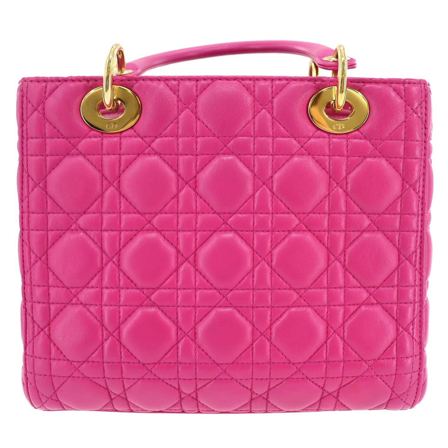 Christian Dior Lady Dior HandBag Shoulder Bag Pink #BM950