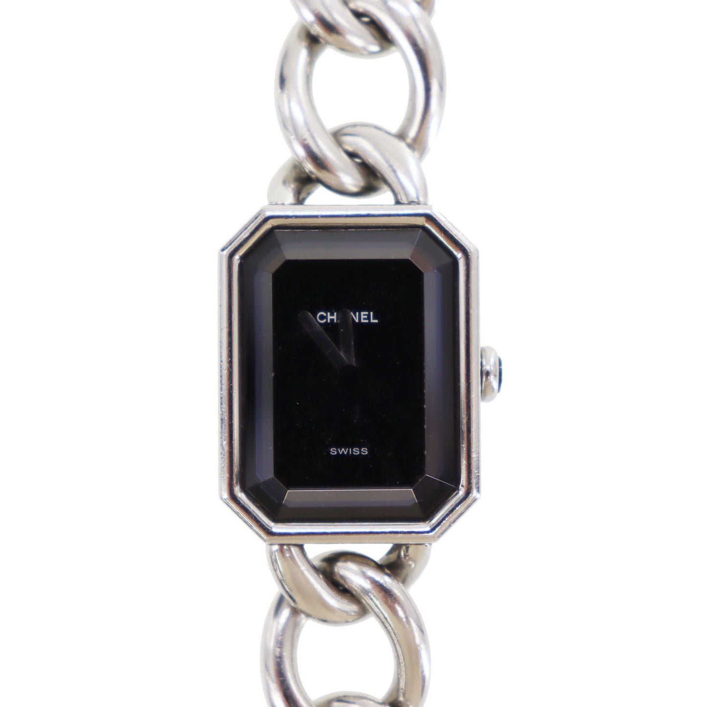 CHANEL Premiere Discontinued Wristwatches M Silver Quartz #CG736