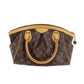 LOUIS VUITTON LV Tivoli PM Handbag Monogram Brown M40143 #BZ815