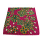 CHANEL Jewelry Motif Purple Large Scarf Wool Silk #CG250