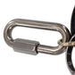 LOUIS VUITTON LV Key Ring Porte Cles-Round-Rainbow Monogram #AG598