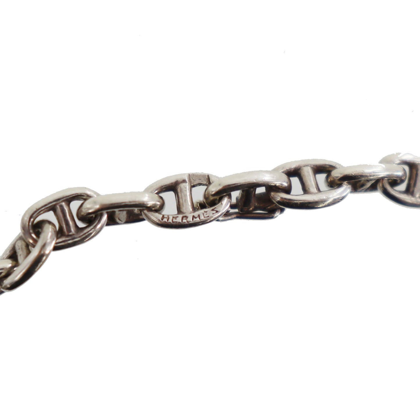 HERMES Chain Bracelet Chaine D'Ancre Silver 925 #CE523