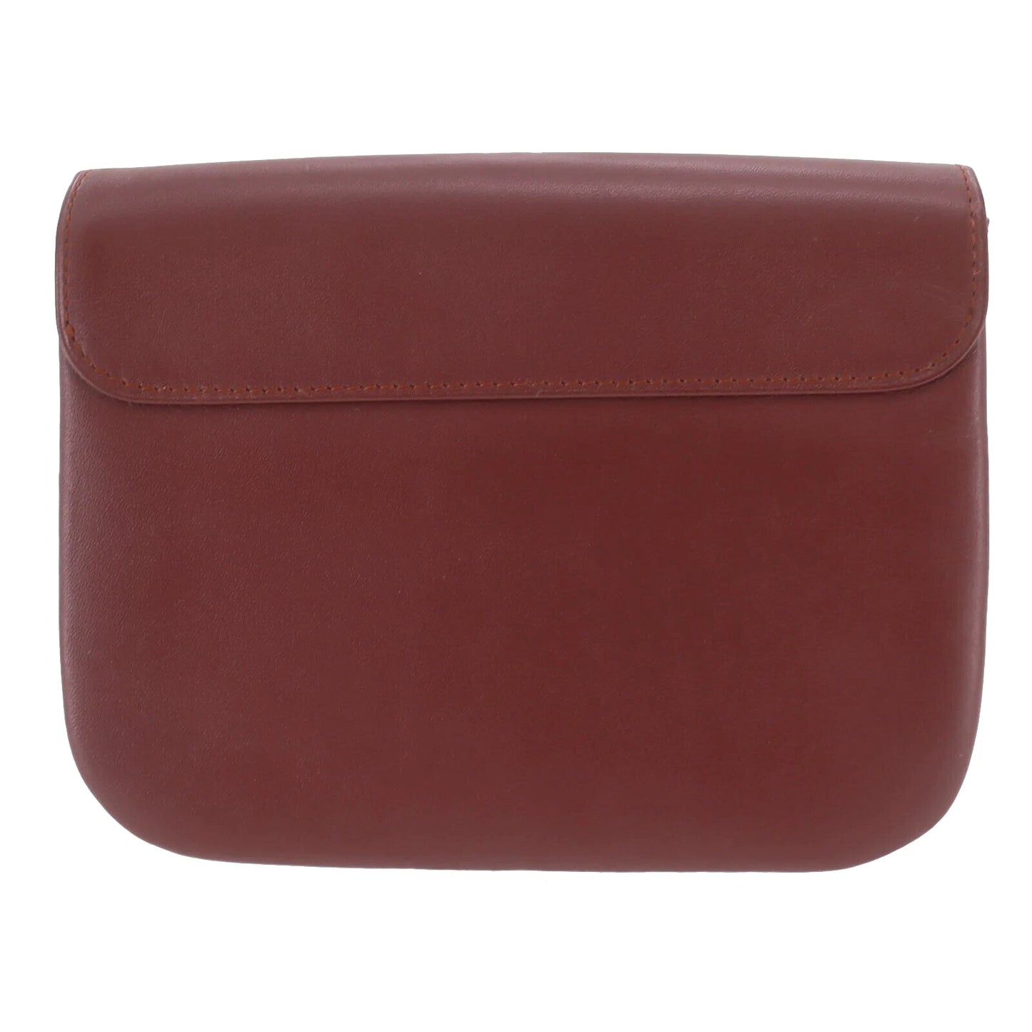 CARTIER Must de Cartier Wallet Leather Burgundy #ED556