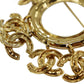 CHANEL Triple CC Logos Pin Brooch Gold Plated 94P #AH584