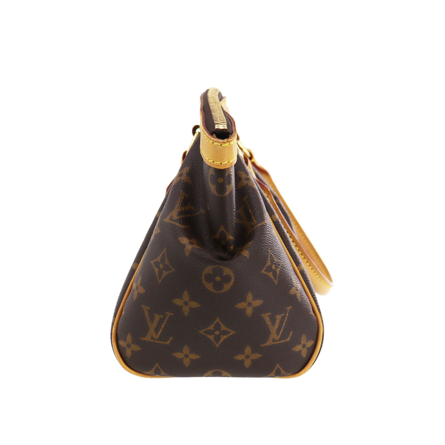 LOUIS VUITTON LV Tivoli PM Handbag Monogram Brown M40143 #BZ815
