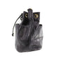 CHANEL Bicolore Shoulder Bag Black Lambskin #CK784