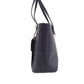 MICHAEL KORS Tote Shoulder Bag Navy Leather #BO485