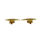 CHANEL CC Logos Heart Earrings 95 P Clip-On Gold #AH694