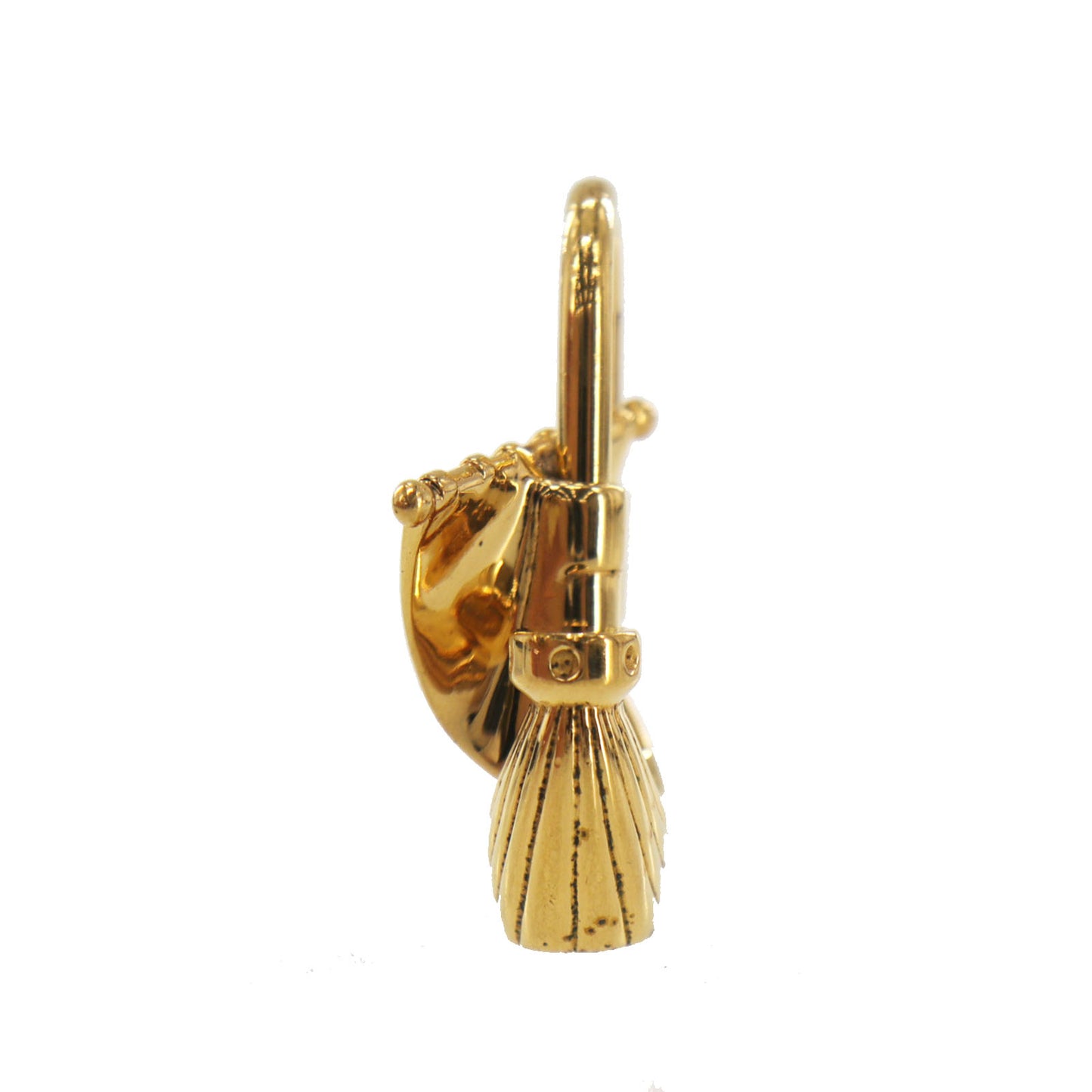 HERMES Cadena Padlock L’ Air de Paris Yacht Gold-Plated #EG986