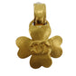 CHANEL CC Logos Clover Earrings 95 P Gold Clip-On  #AH572