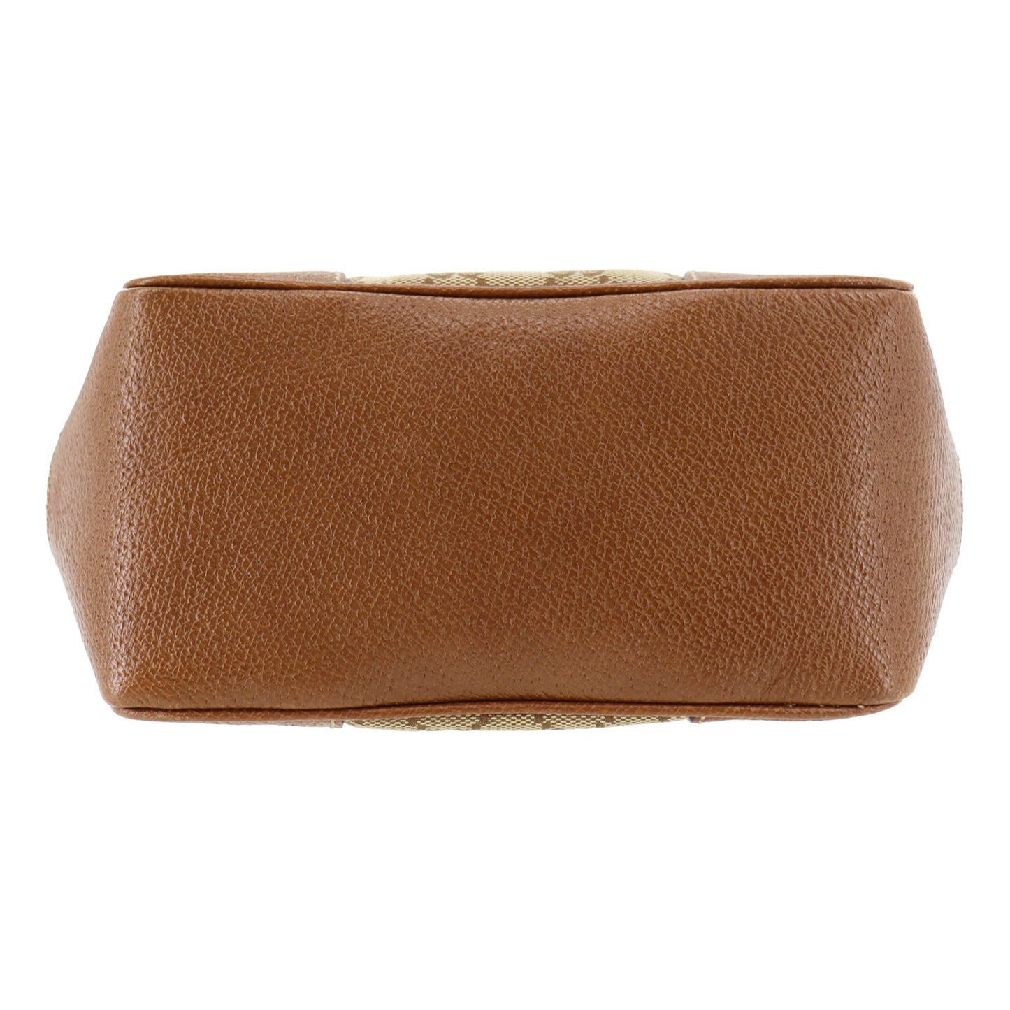 GUCCI Original GG Shoulder Handbag Brown Canvas Leather #BP650
