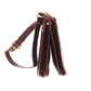 Cartier Must Line Crossbody Shoulder Bag Bordeaux Leather #AH78