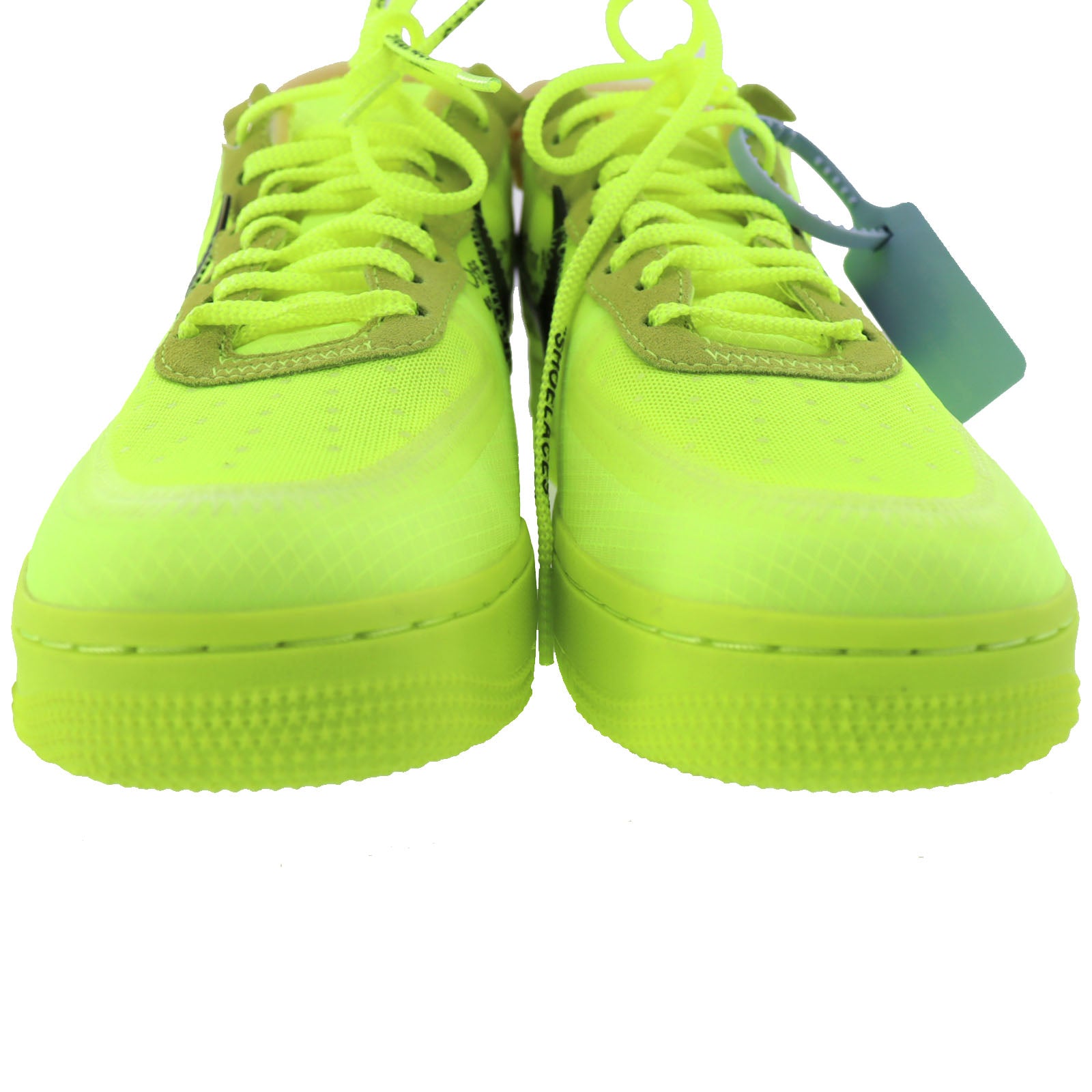 Nike Air Force 1 Low Lace Up Shoes Sneakers Volt Size 10 Fluorescent G VINTAGE MODE JP