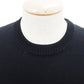 GIVENCHY Long Sleeve Knit Sweater Tops Italy Black 100% Wool #AH527