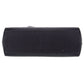 CHANEL Shoulder Bag Beads Black Satin #BO70