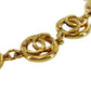 CHANEL CC Logos Circle Bracelet Gold Plated 1982 #BR829