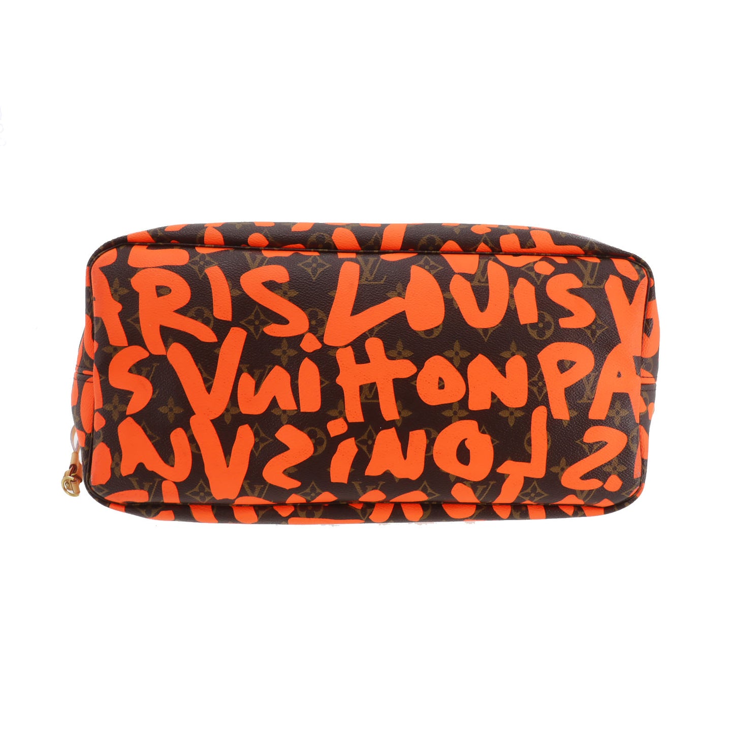 LOUIS VUITTON LV Monogram Graffiti Neverfull GM Used Tote Bag M93702 #DA690