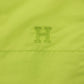 HERMES Logos Swim Pants Neon Yellow Nylon Size L #AG688